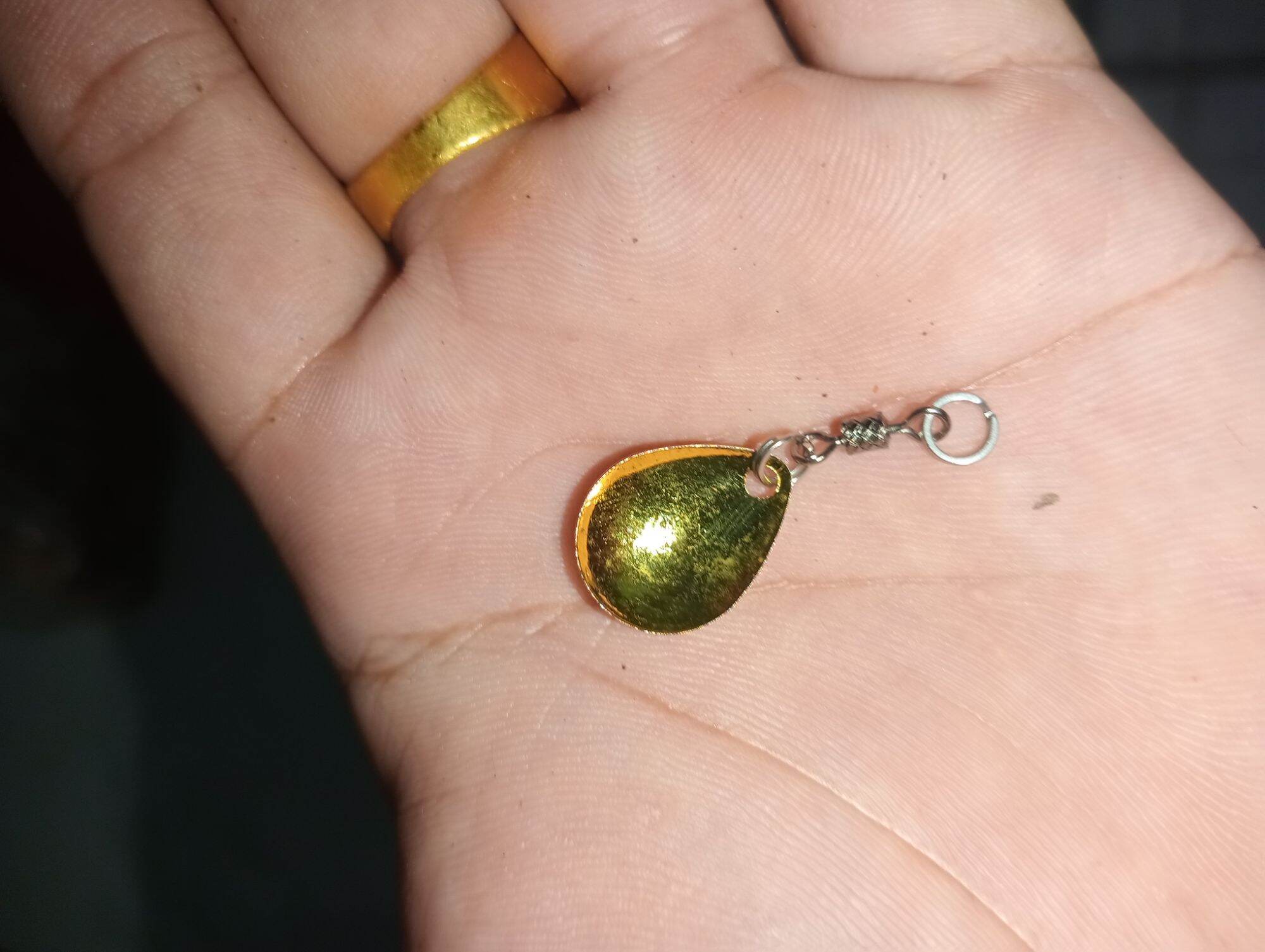 thìa sò và thìa gold làm sẵn ring khoá loại sịn