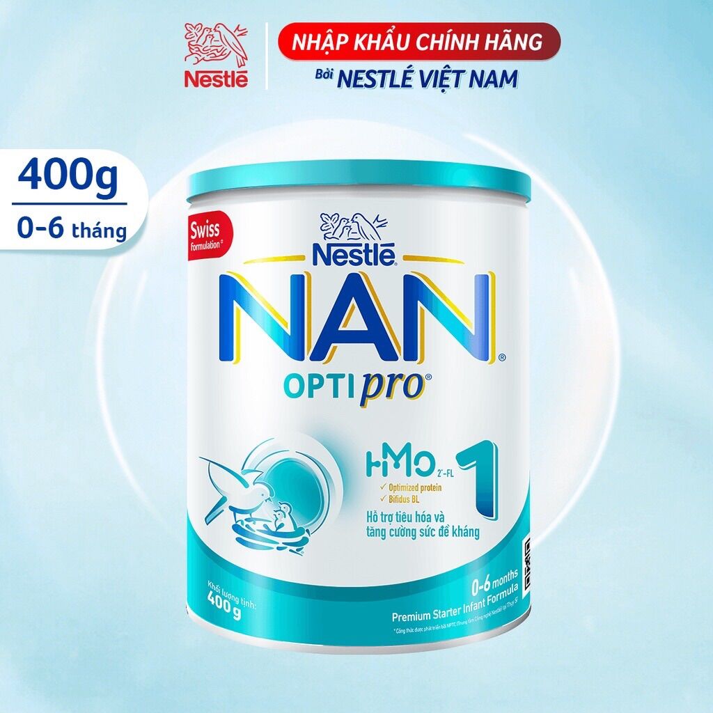 Sữa bột nan optipro số 1 400g
