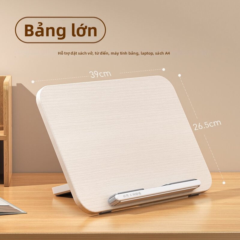 xiaotian | Giá Đỡ Sách Gỗ Điều Chỉnh Được & Mở Rộng