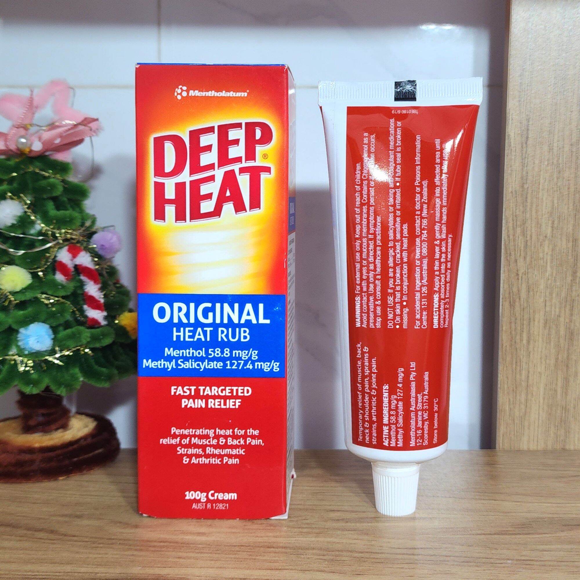 Gel xoa bóp - Deep Heat Original Heat Rub.