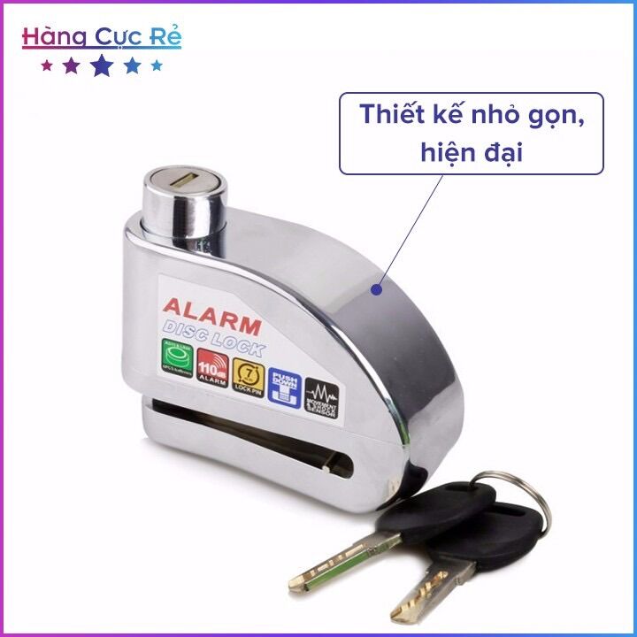 Khóa đĩa chống trộm xe máy