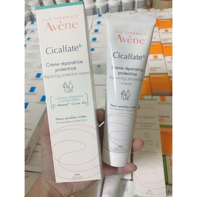 Kem Dưỡng Phục Hồi Da Avene Cicalfate 100ml ( bill Pháp)