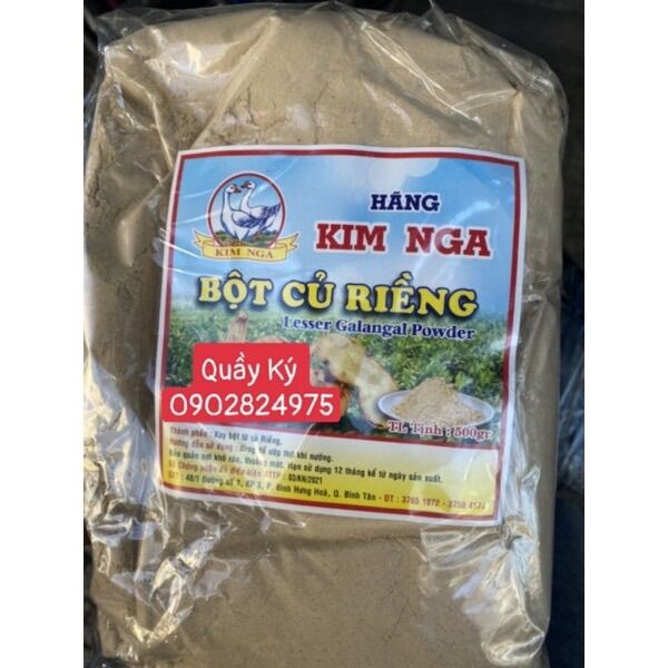 Bột củ riềng kim nga 500gr