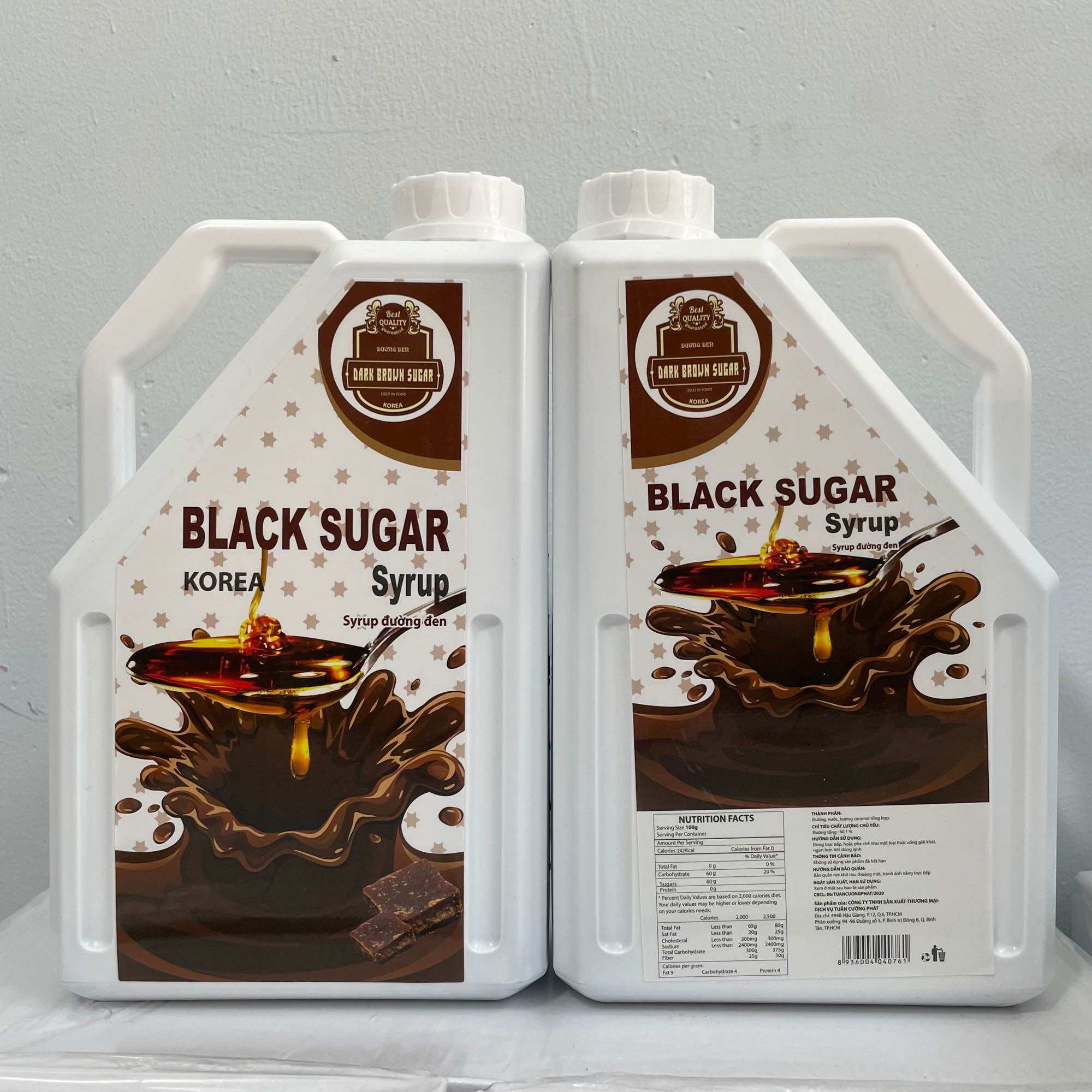 SYRUP ĐƯỜNG ĐEN NƯỚC HÀN QUỐC ( BLACK SUGAR 25KG )