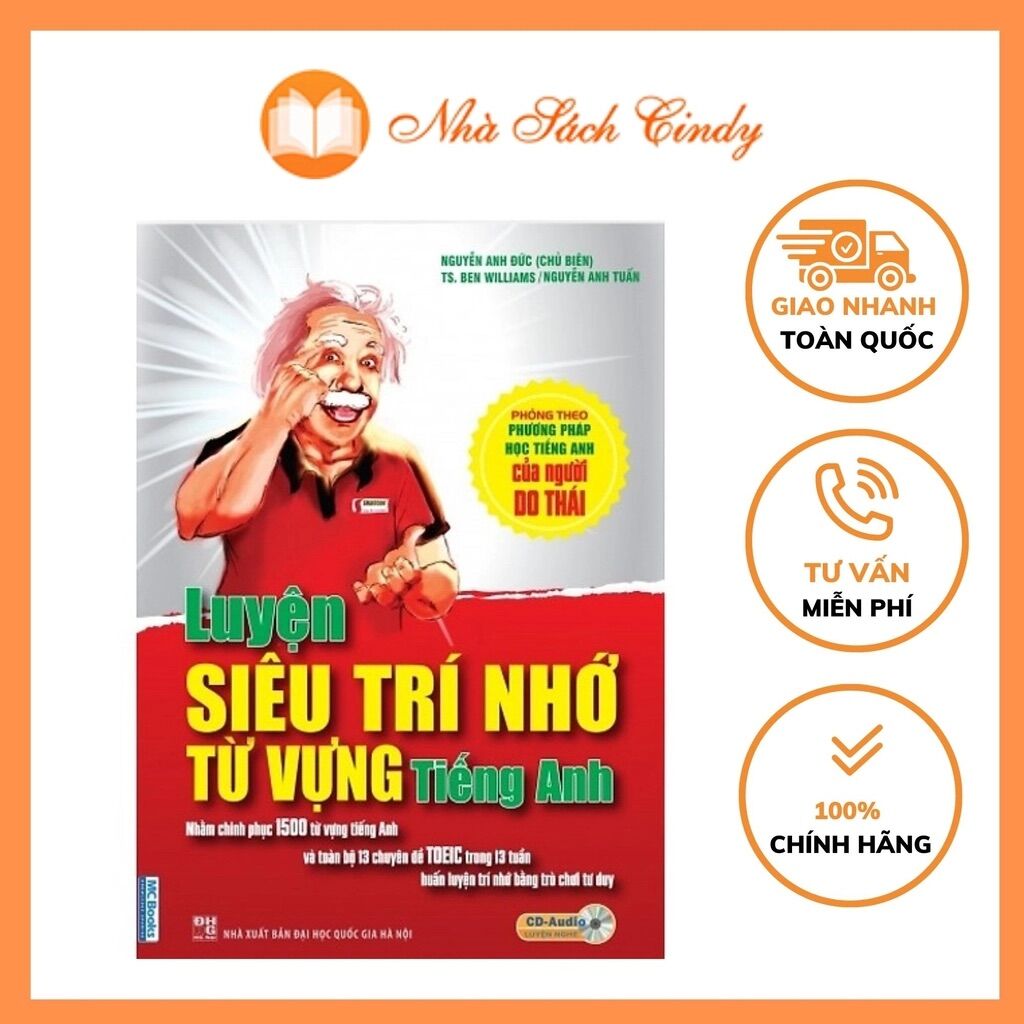 Luyện siêu trí nhớ từ vựng tiếng anh - nhà sách cindy