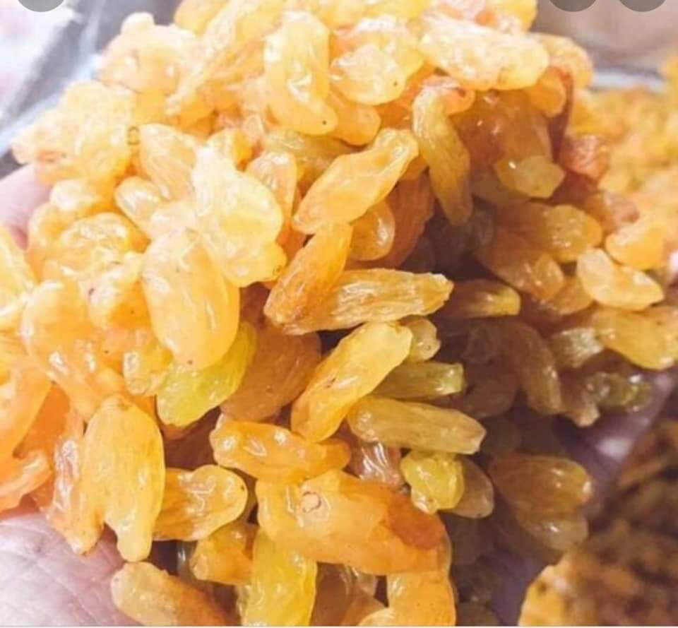 500gr Nho khô vàng Ấn độ chua ngọt thơm ngon