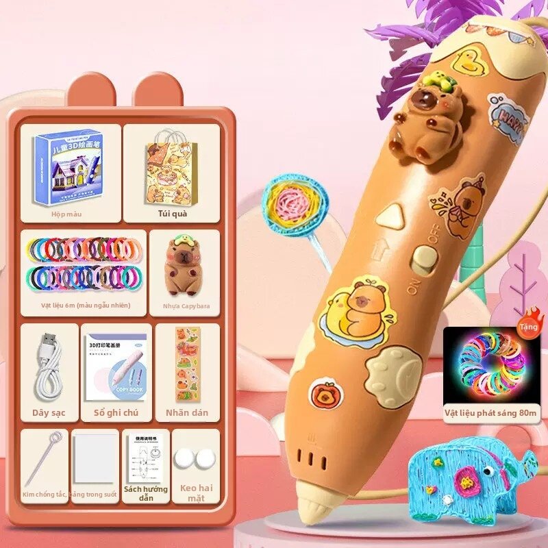 QIUCHENFENG | Bút In 3D Cho Trẻ Em