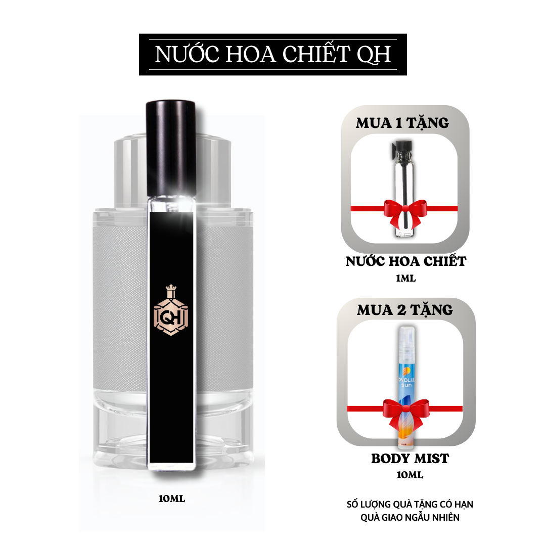 Nước hoa chiết nam 10ml tinh dầu montblanc explorer cao cấp thơm lâu freeship - nước hoa qh