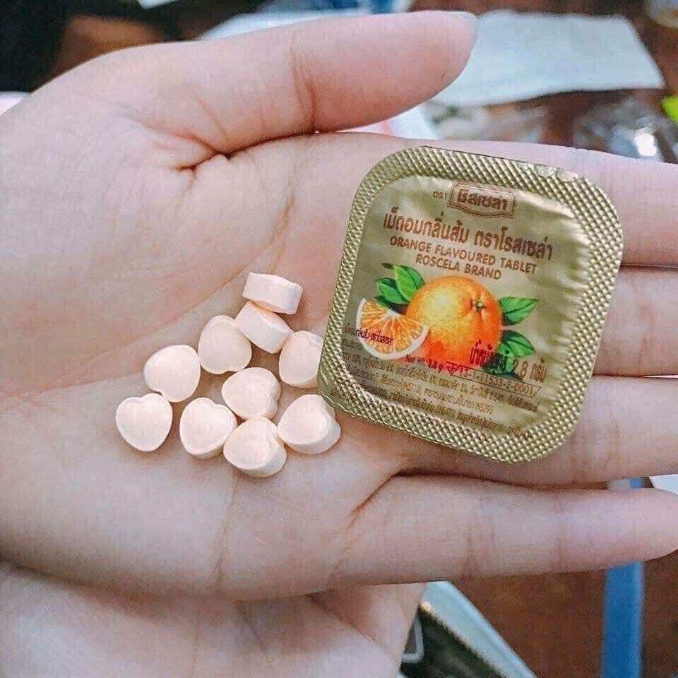 Vỉ 24 hộp kẹo ngậm vitamin c thái lan
