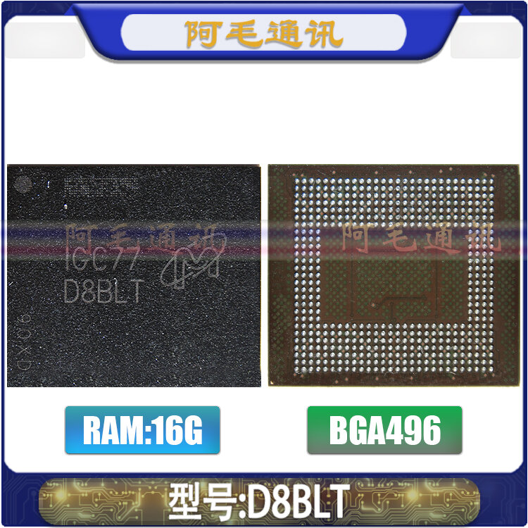 16g Lpddr5 Ram Cho Snapdragon 888 870 8 7 Cpu Ic D8blt Z8bls D8ctc Tương Thích Với Oppo Rog5 Mt62f2g