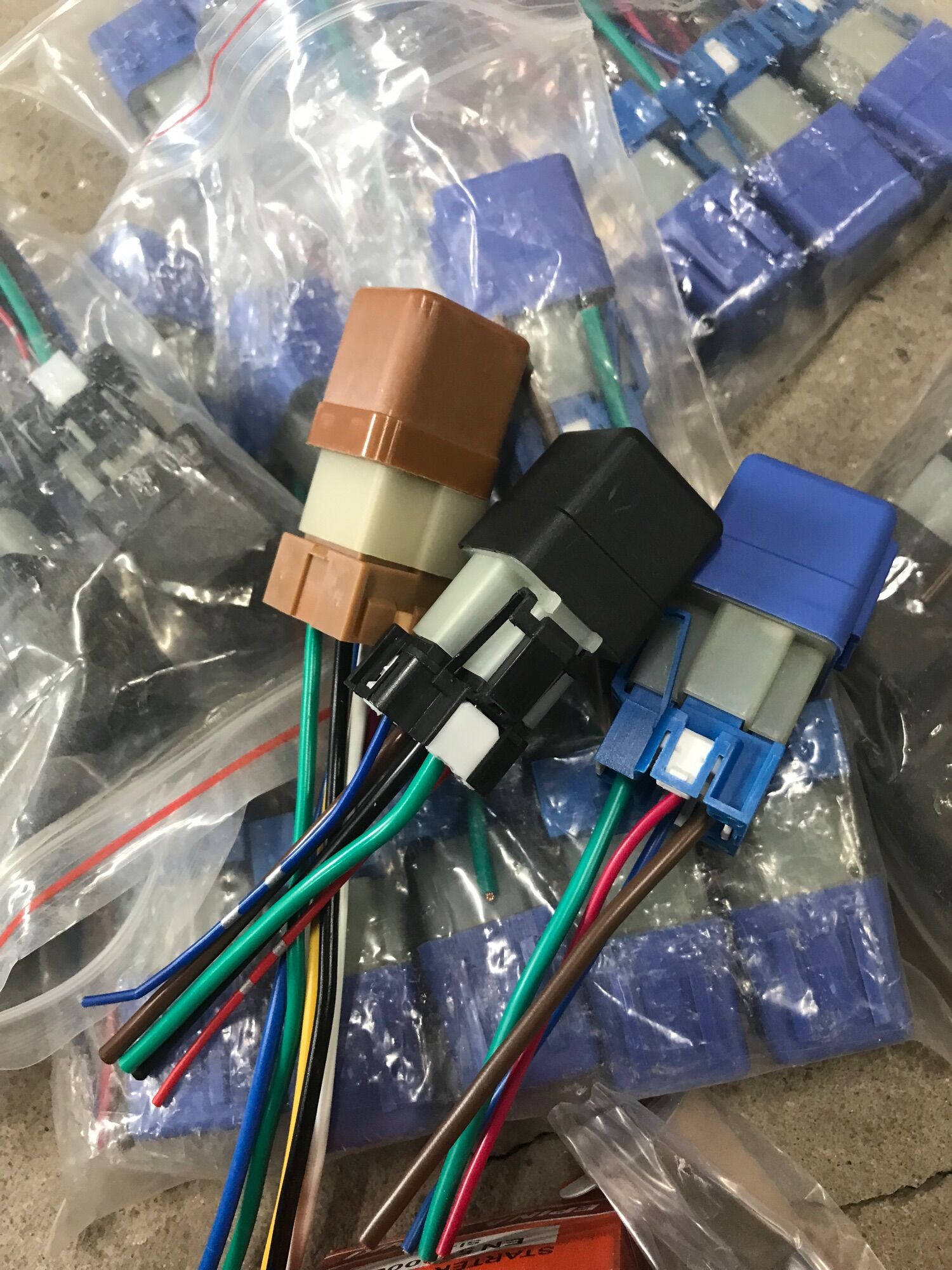 Bộ rơle 12v mới, 4 chân, 5 chân, 6 chân
