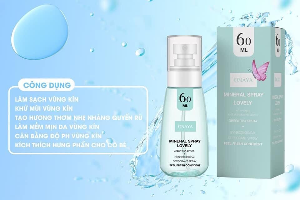 Xịt khoáng vùng kín +TẶNG KÈM DDVS {CAM KẾT HÀNG CHÍNH HÃNG}
