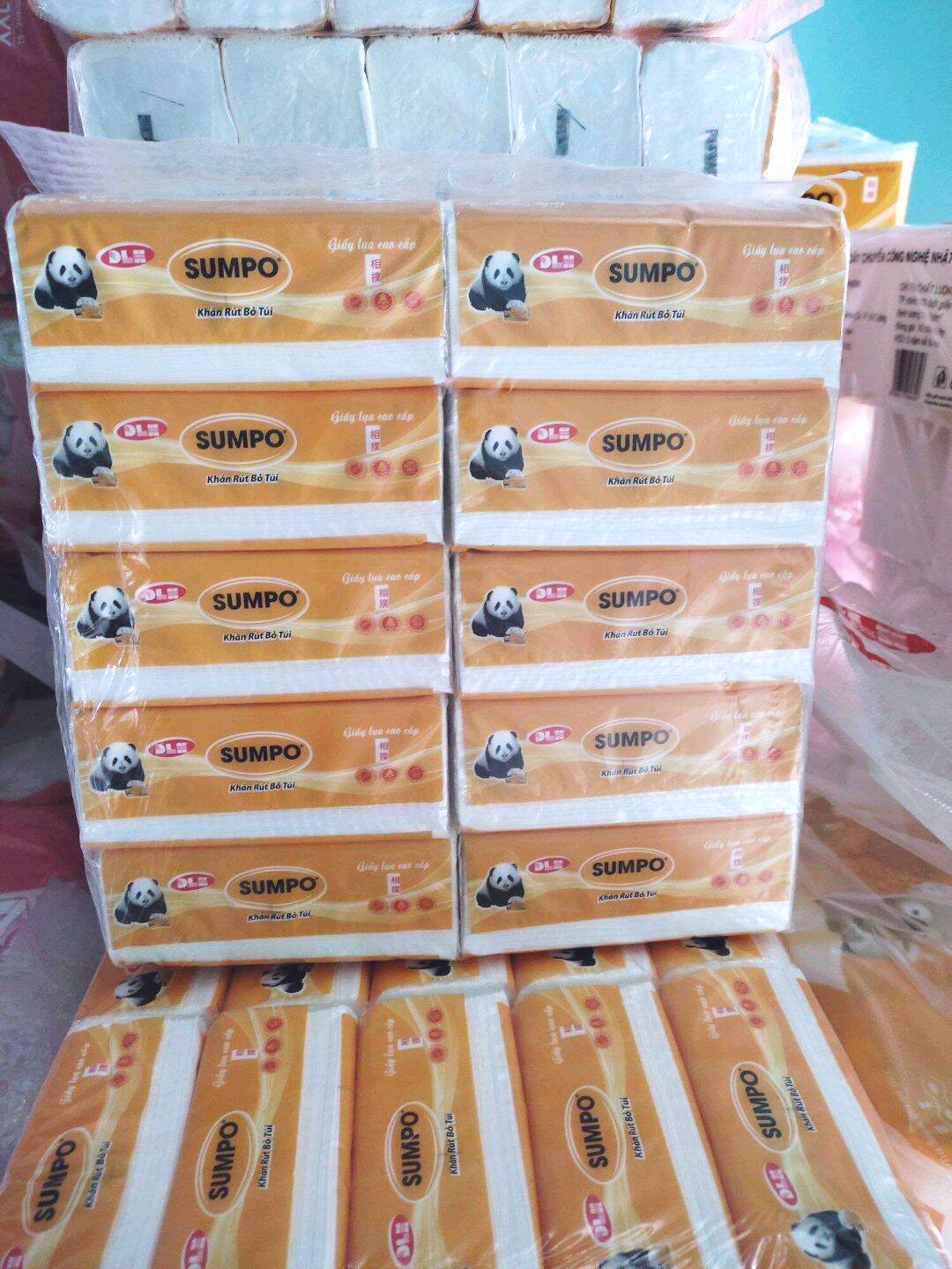 Khăn giấy rút bỏ túi Sumpo