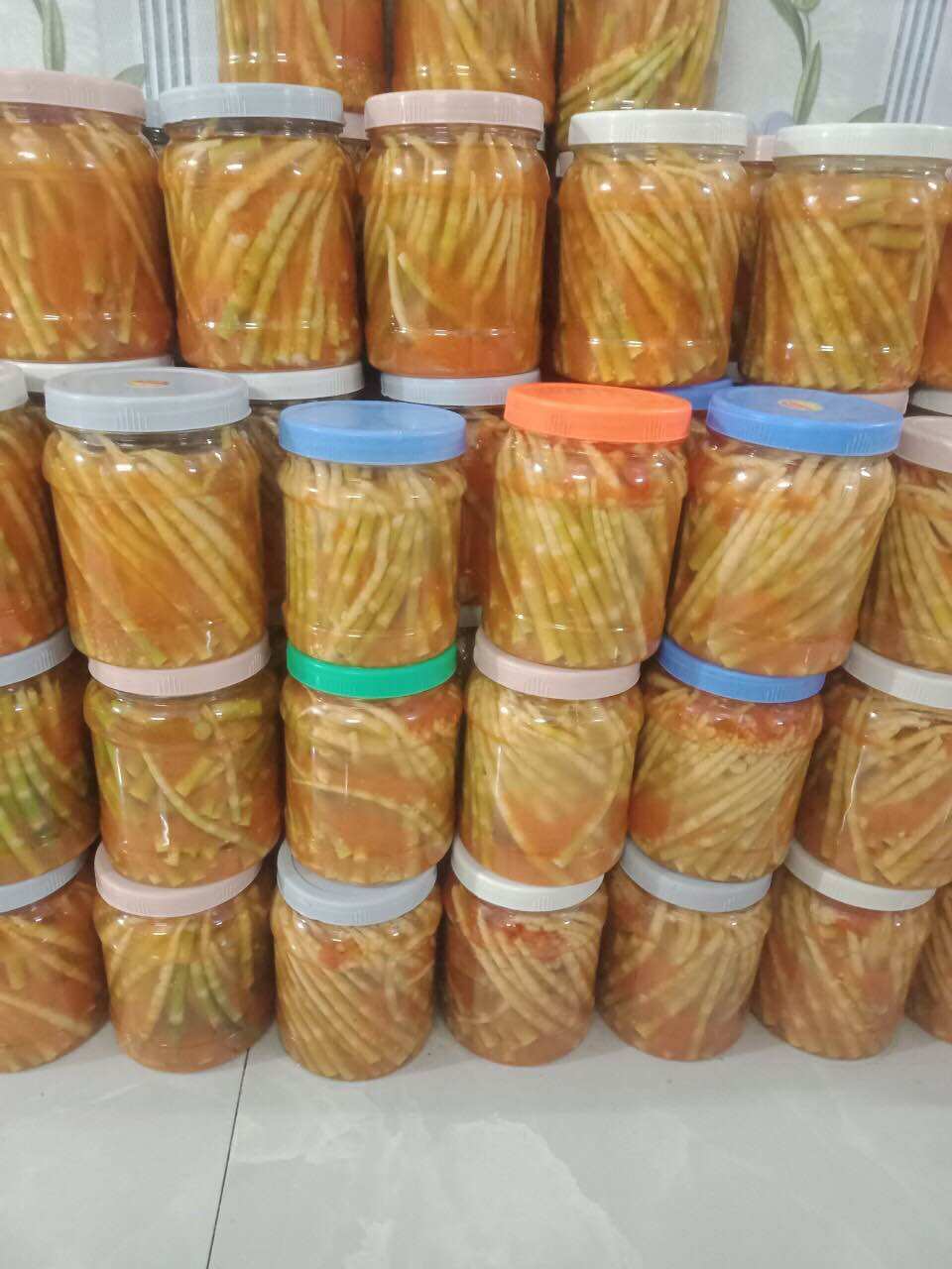 Măng trúc muối chua cay 100k/lọ 1,4kg