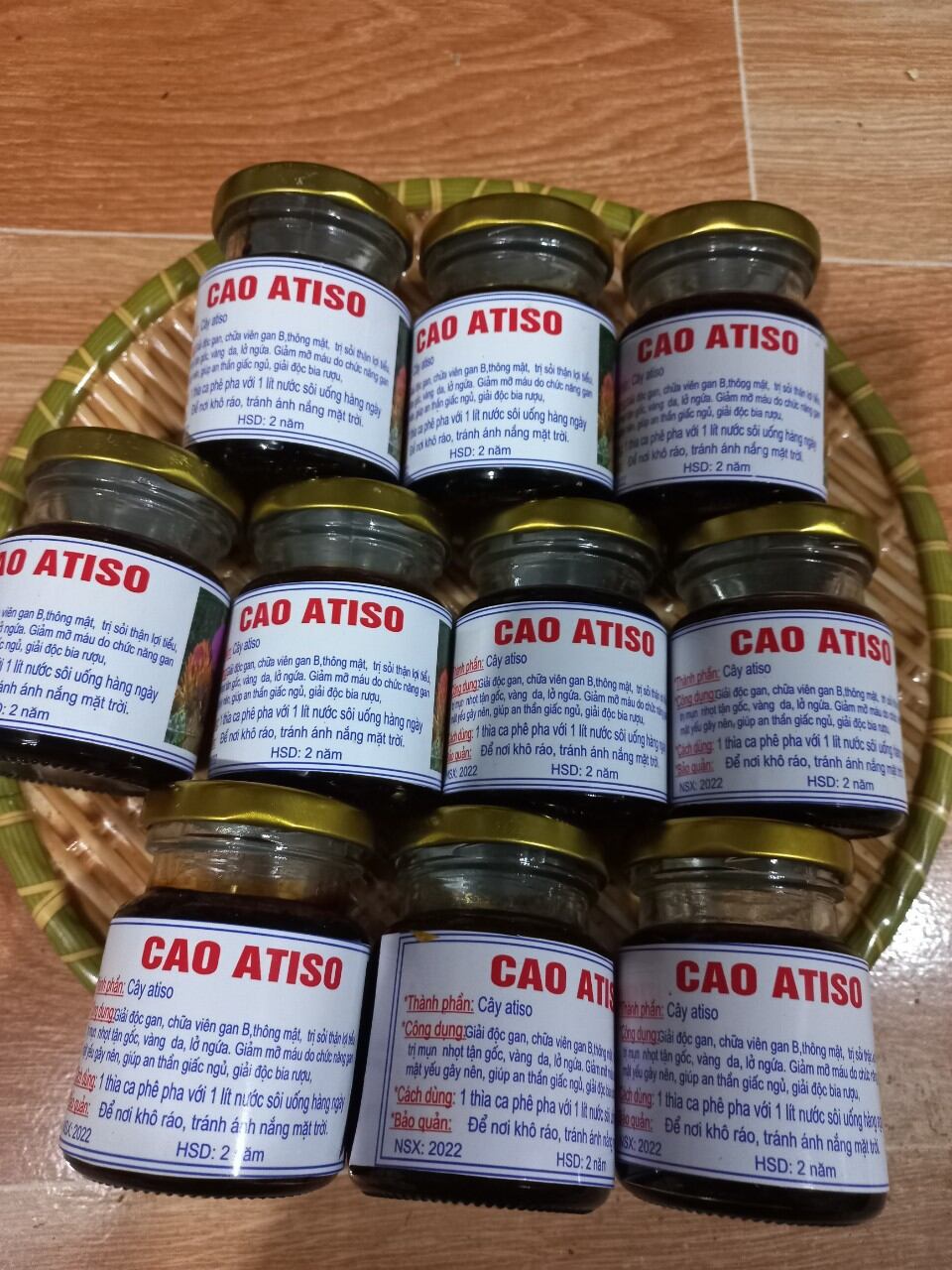 58k/1 hộp 200g cao atisô nguyên chất