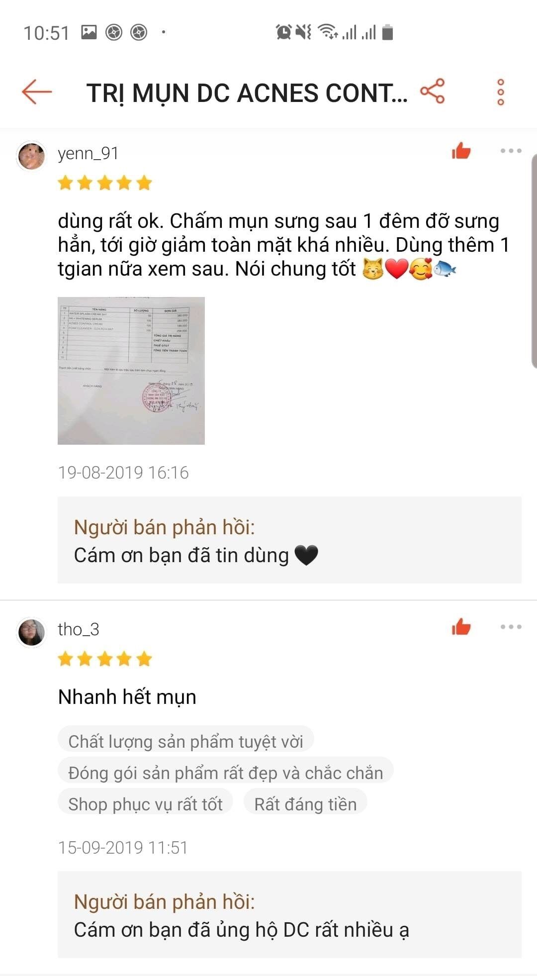 Cream mụn DC cao cấp an toàn