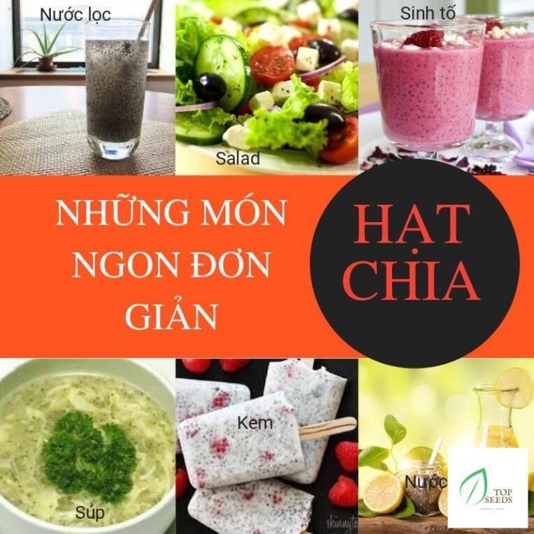 Hạt chia Úc BLACK BAG 500g
