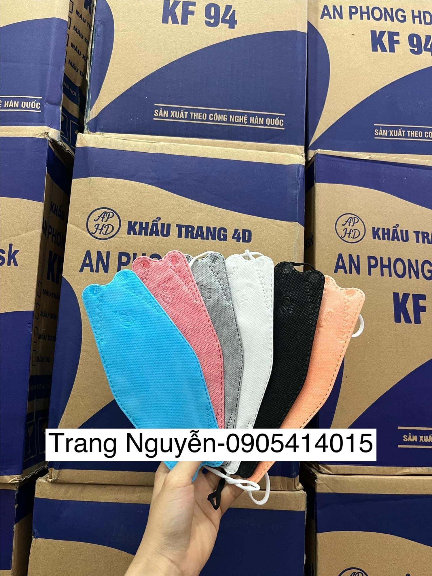 Khẩu trang An Phong HD đủ màu thùng 300 cái