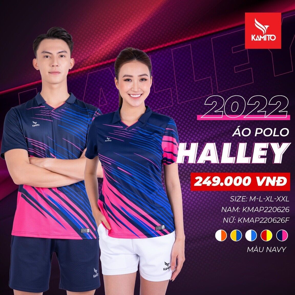ÁO POLO THỂ THAO NAM KAMITO