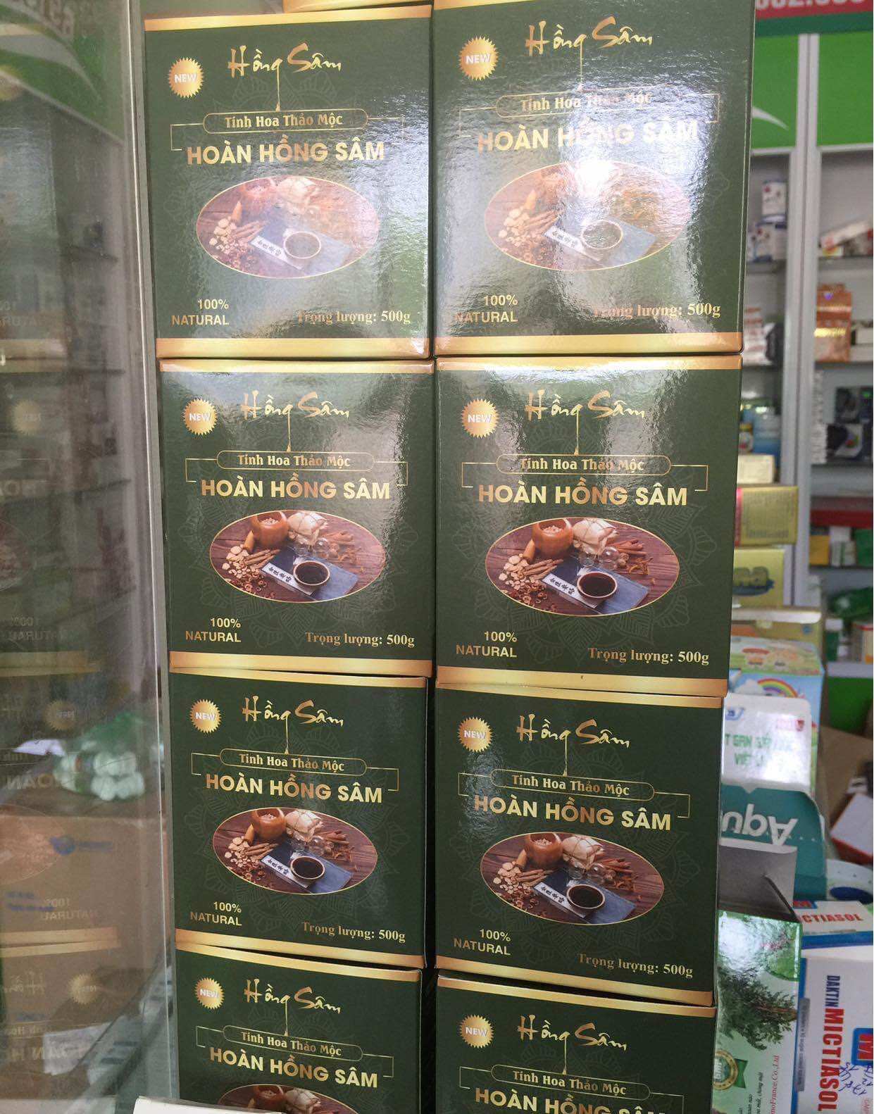 {chính hãng} TĂNG CÂN HỒNG SÂM viên bé
