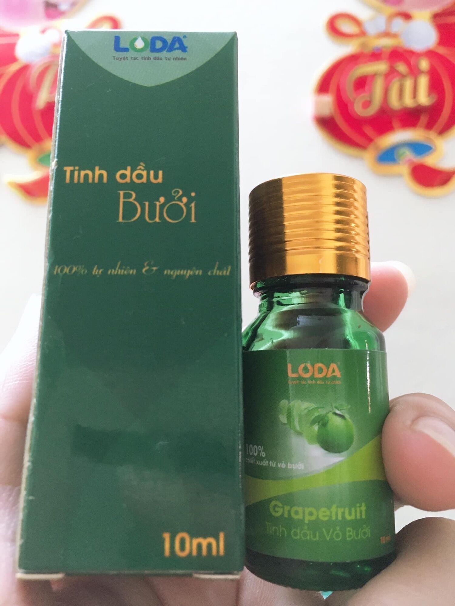 Tinh dầu vỏ bưởi loda 10ml