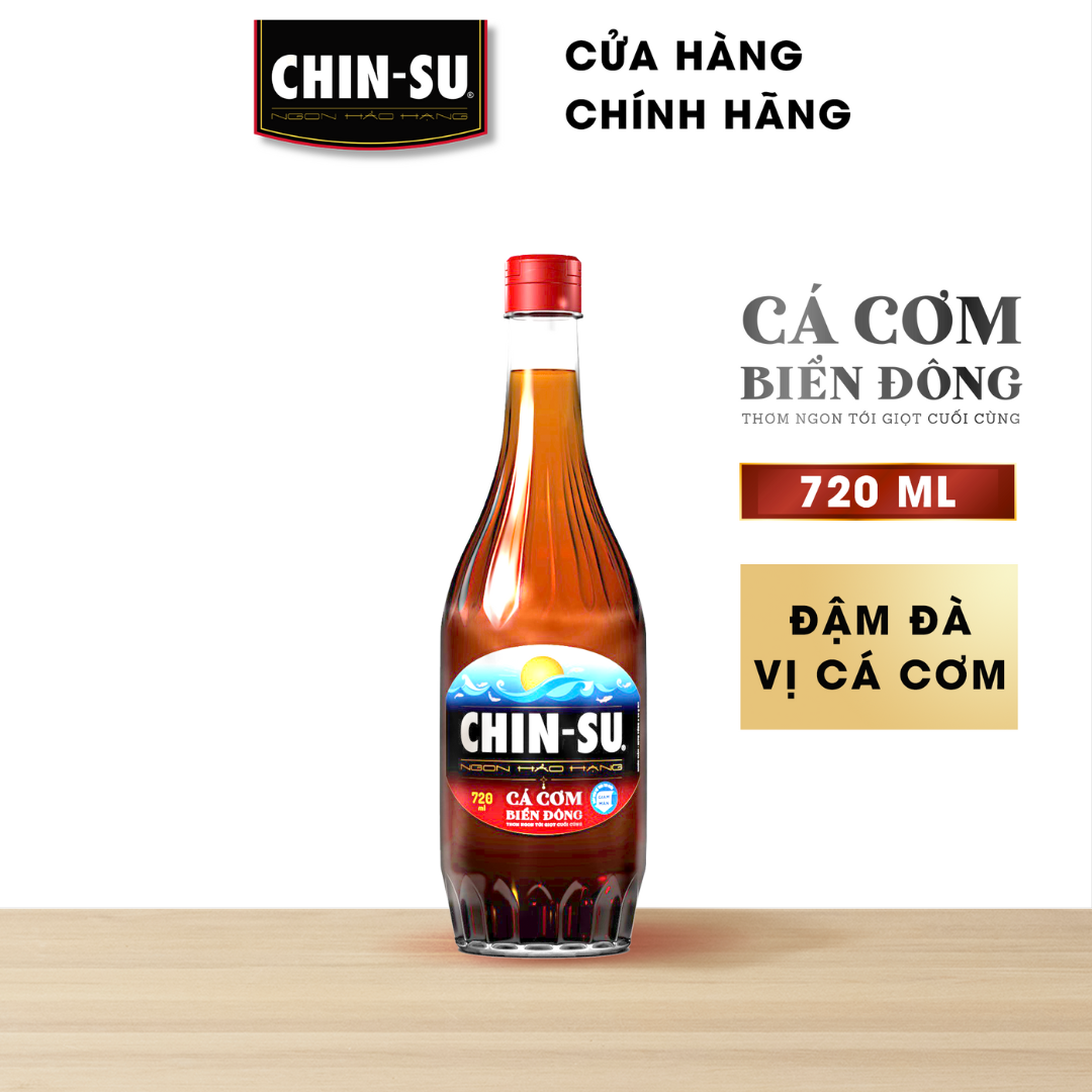 Nước Mắm CHIN-SU Cá Cơm Biển Đông Chai 720ml