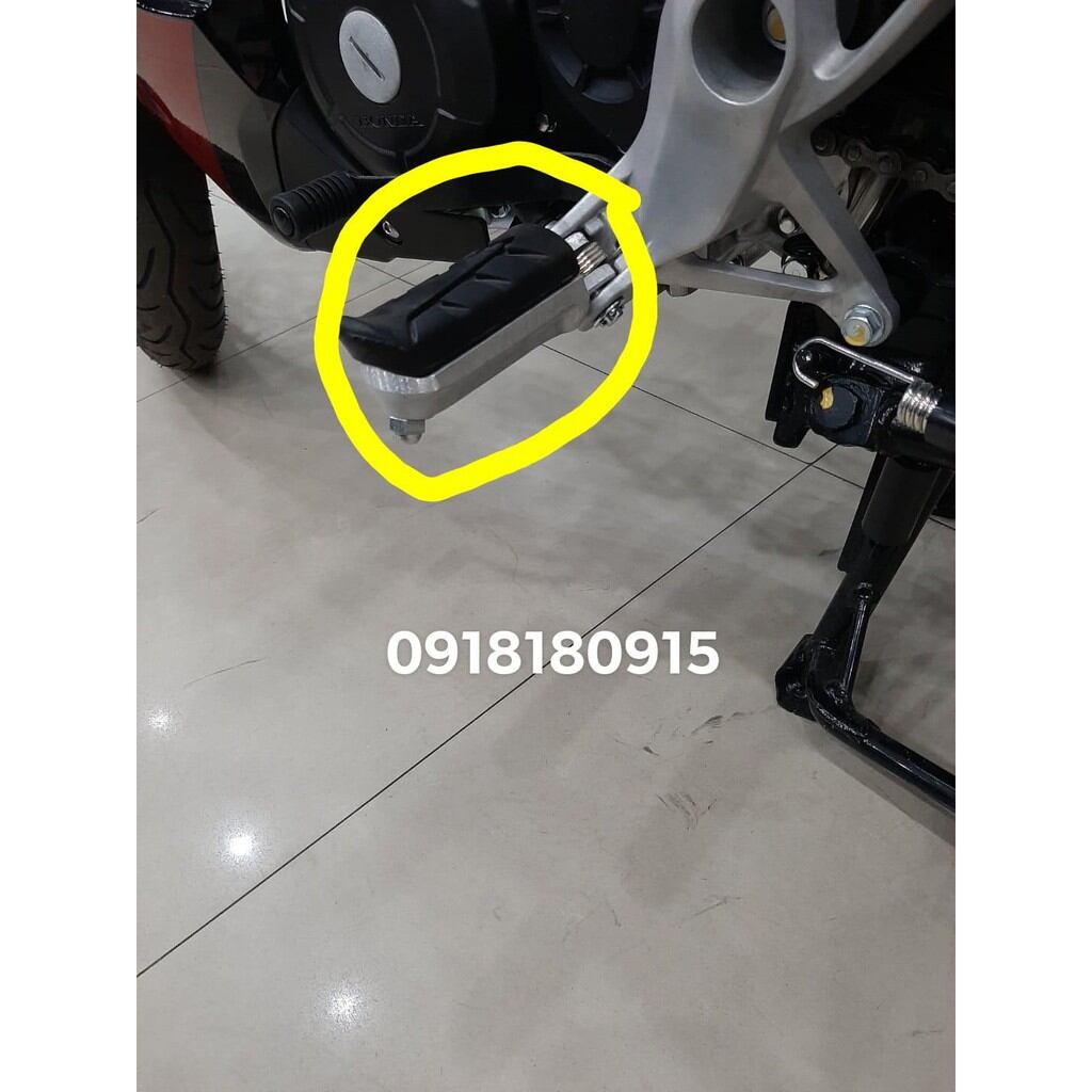 Để chân trước cần để chân trước Winner x Honda