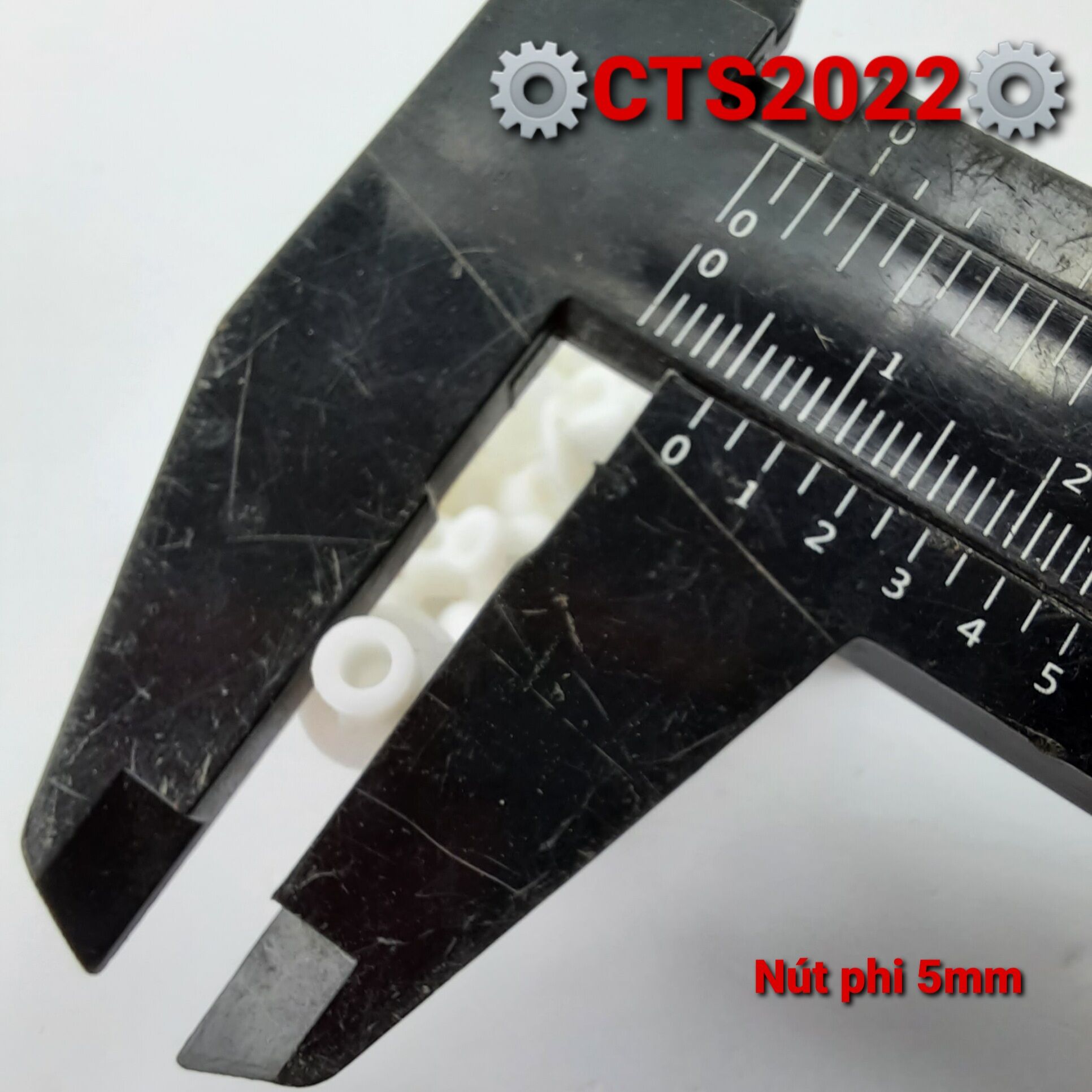2 Nút nhựa bịt lỗ phi 5mm