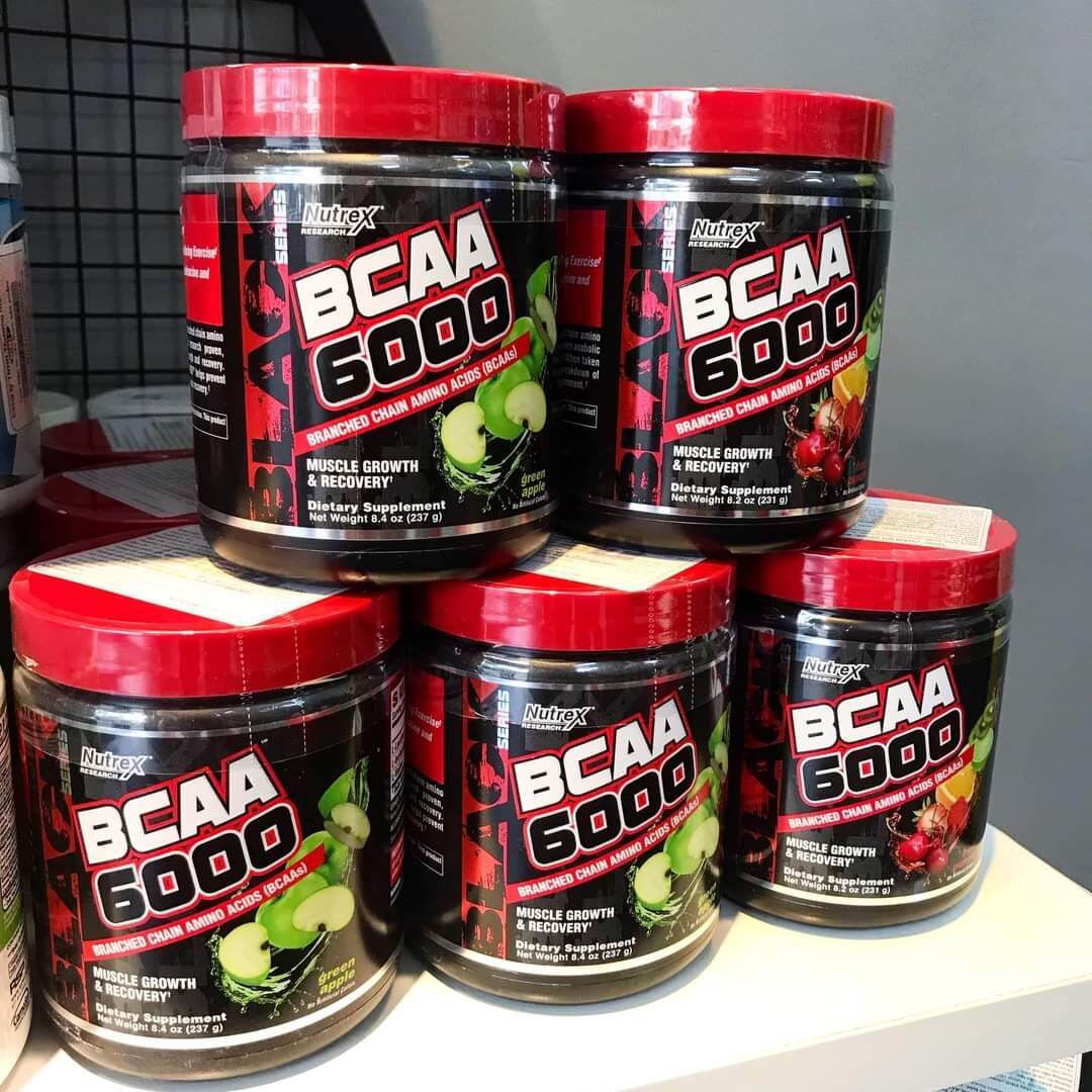 NUTREX BCAA 6000 TĂNG CƠ PHỤC HỒI CƠ BẮP 30 SERVING