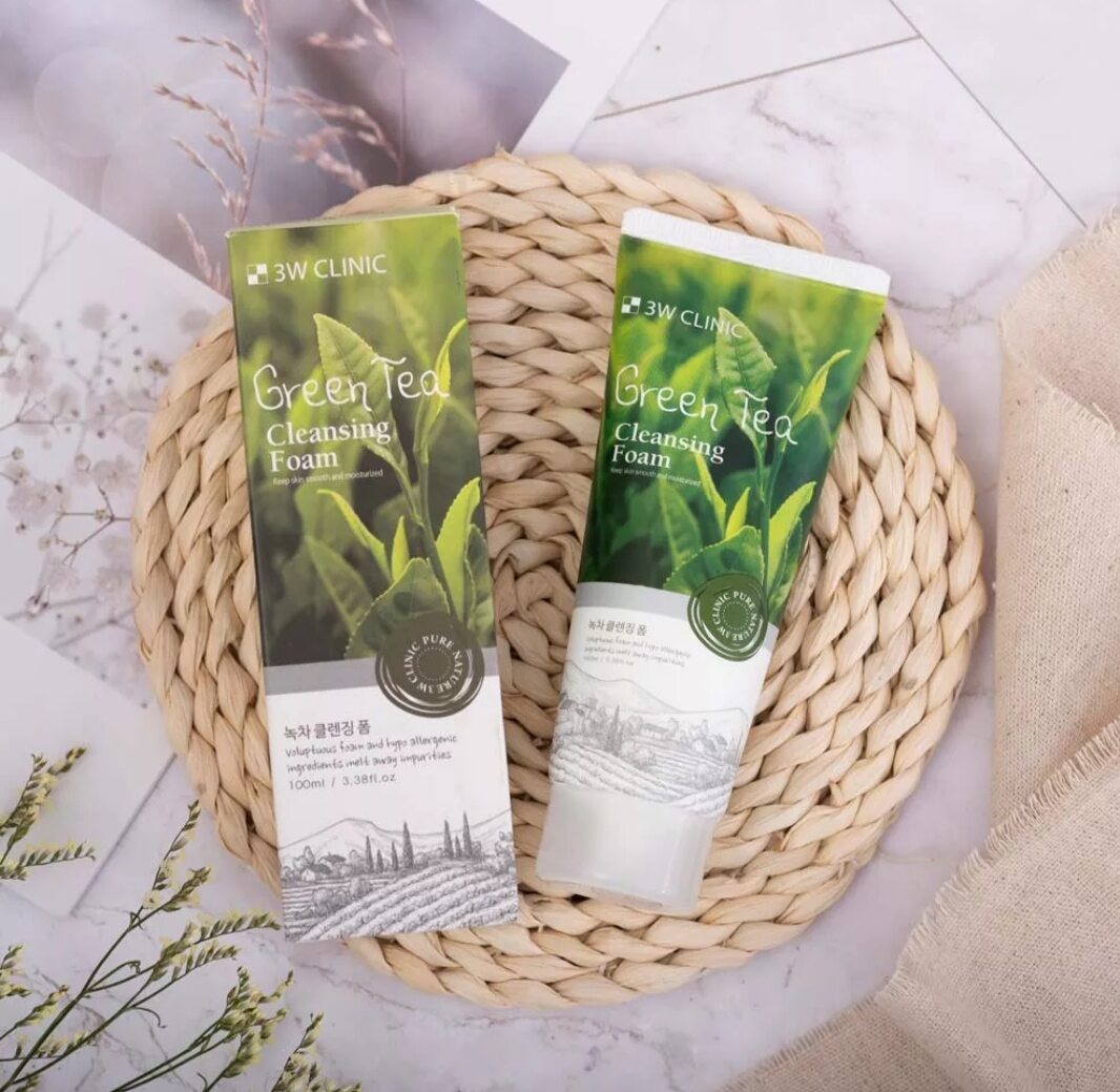 Sửa rửa mặt trà xanh Green tea Hàn Quốc