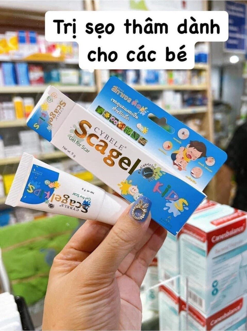 Kem bôi sẹo Scagel Kid Thái Lan