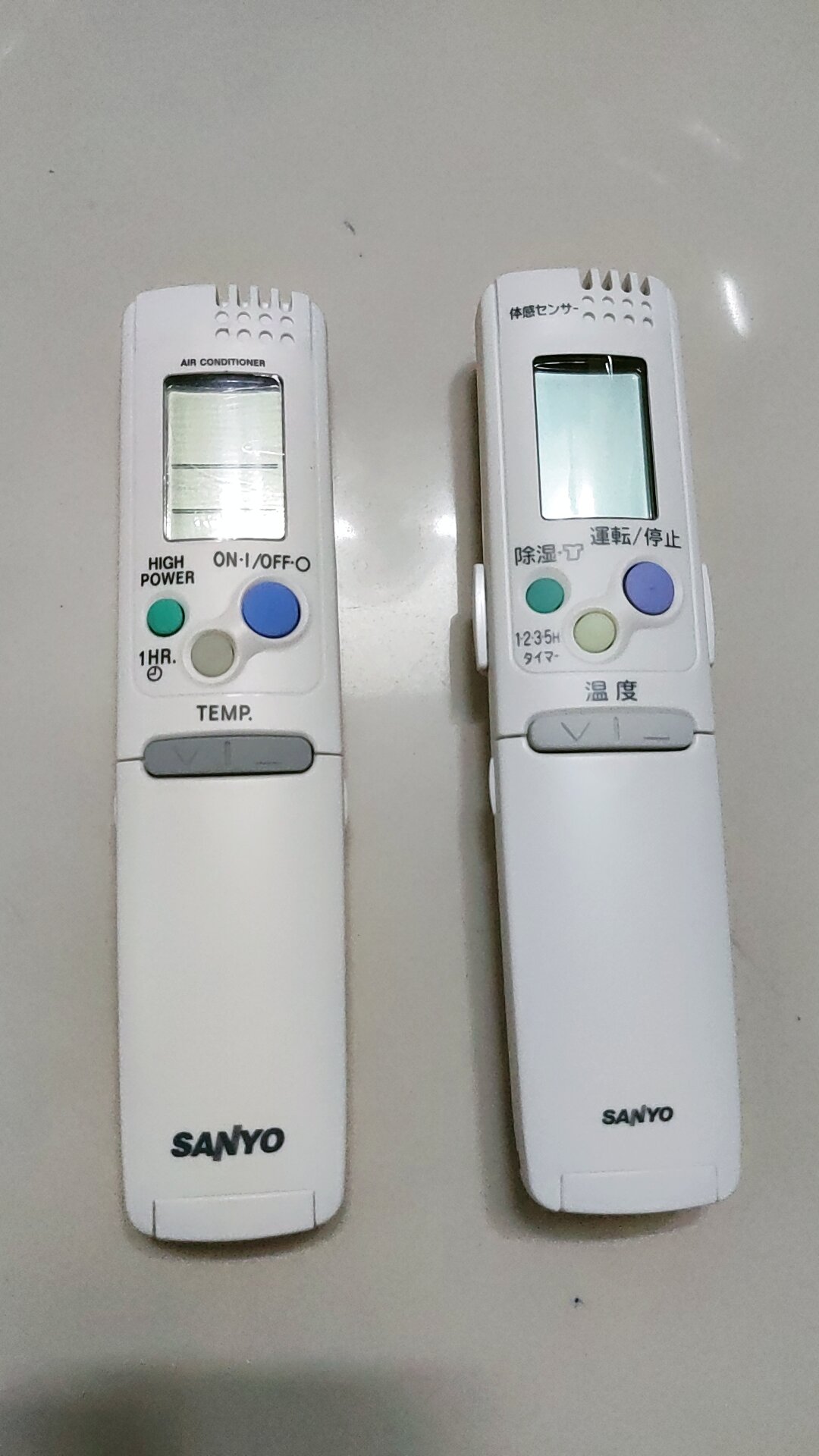 [HCM]remote máy lạnh sanyo một đèn hồng ngoại hai đèn hồng ngoại
