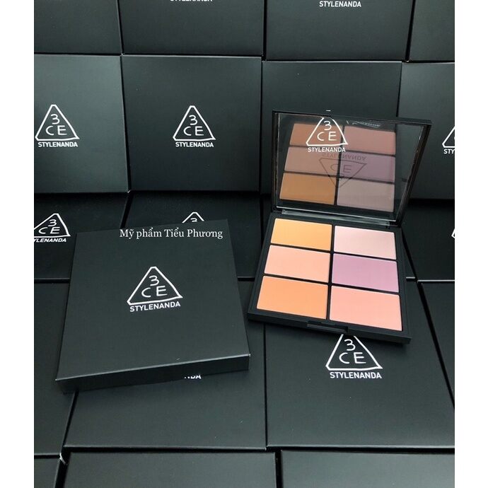 Bảng má hồng 3CE 6 ô Pro Multi Blush Color Palette