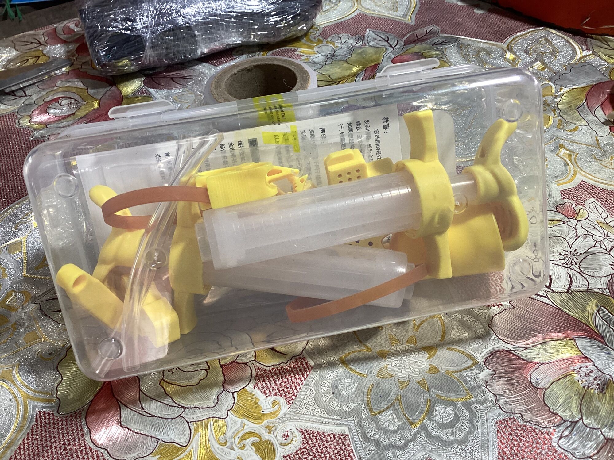 Dụng Cụ Bơm Dầu Phanh Xe Đạp 2 Xi Lanh TOOPRE