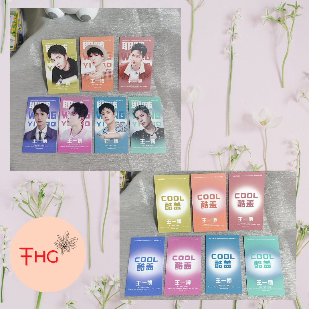 [ Lomo Ảnh ] Nhân Vật Tiêu Chiến, Vương Nhất Bác .