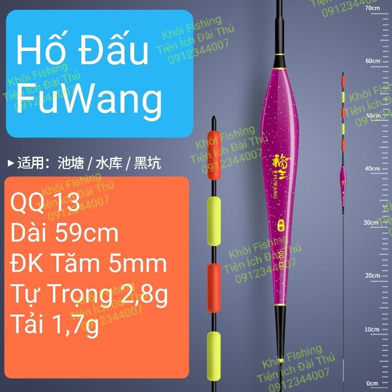 Phao câu đài Hố Đấu săn hàng tự cân Fuwang. - Khôi Fishing