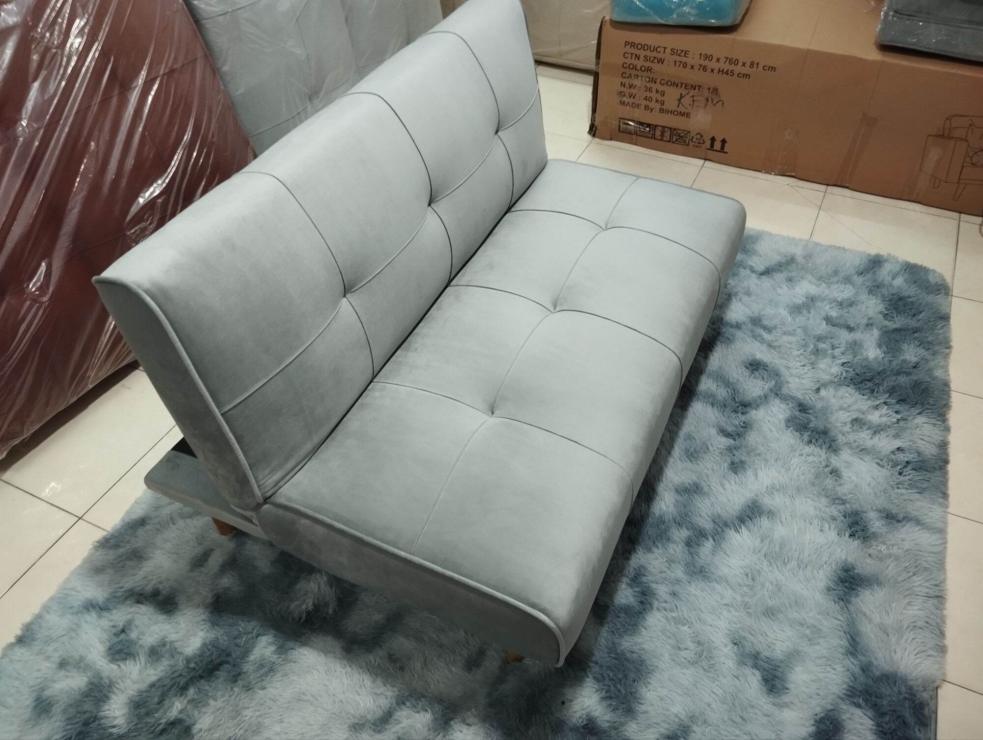 Sofa bed 1m2 decor phòng nhỏ
