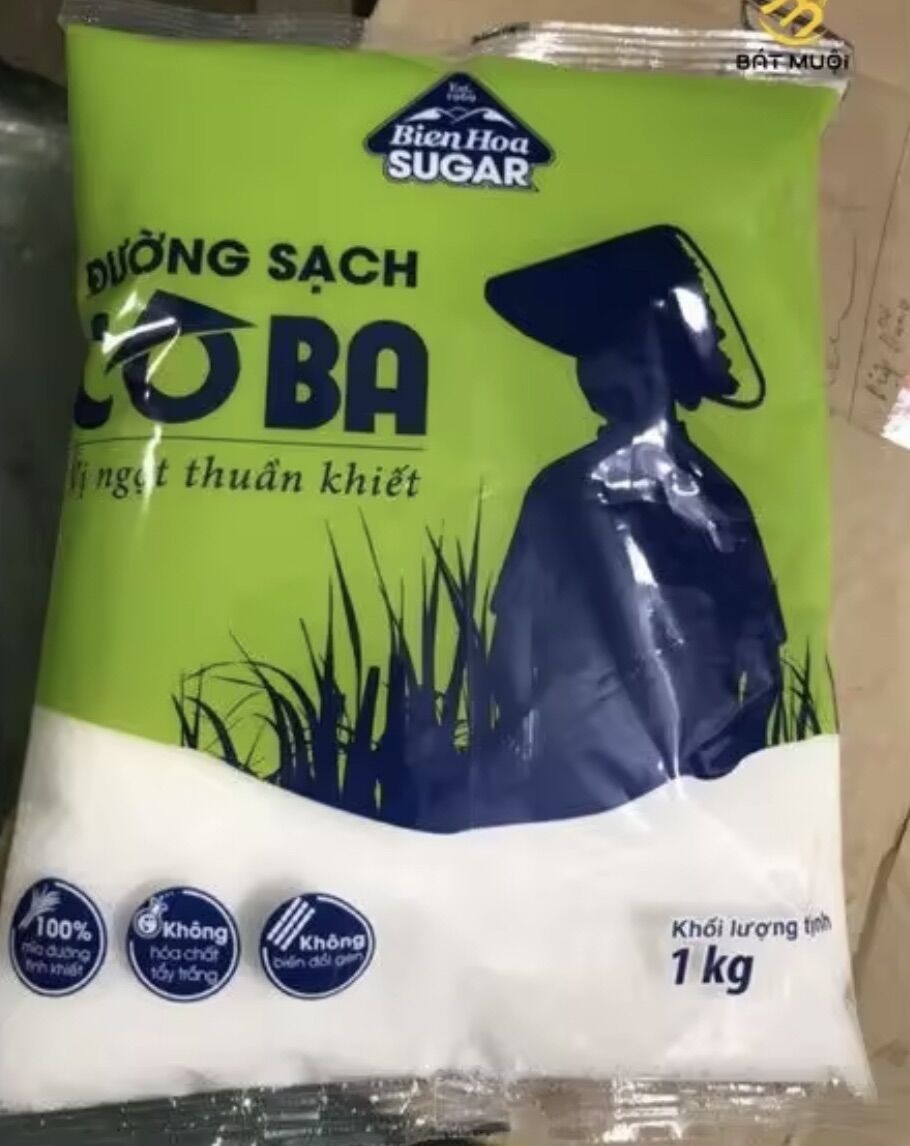 Đường sạch Cô Ba Biên Hòa gói 1kg