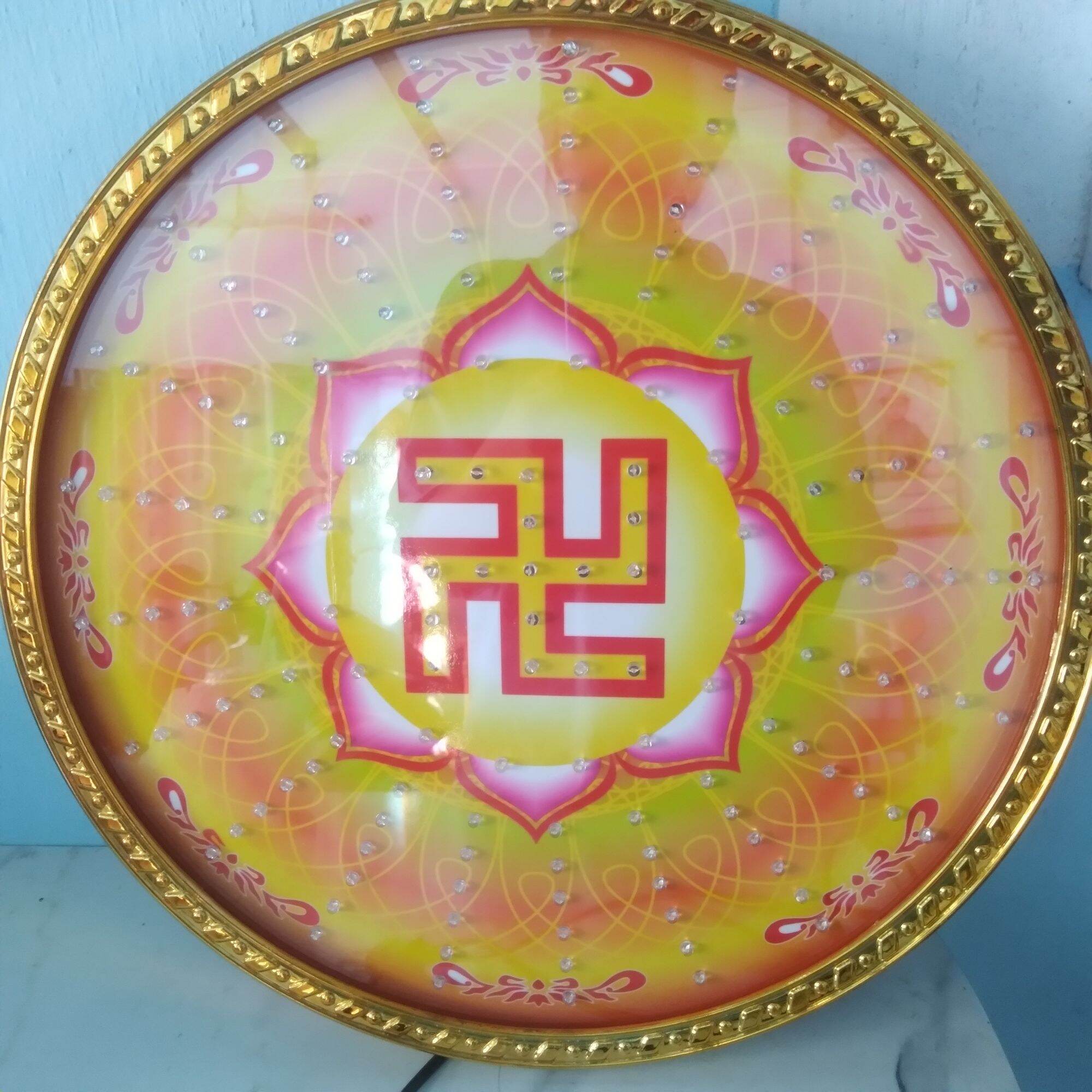 Hào quang led hoa sen 25cm