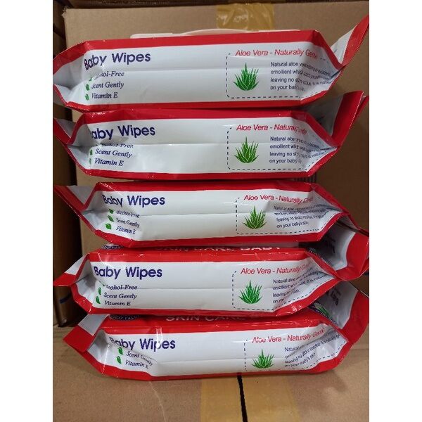 Baby Wipes Wet Tissue 80g - Product for Sensitive Skin