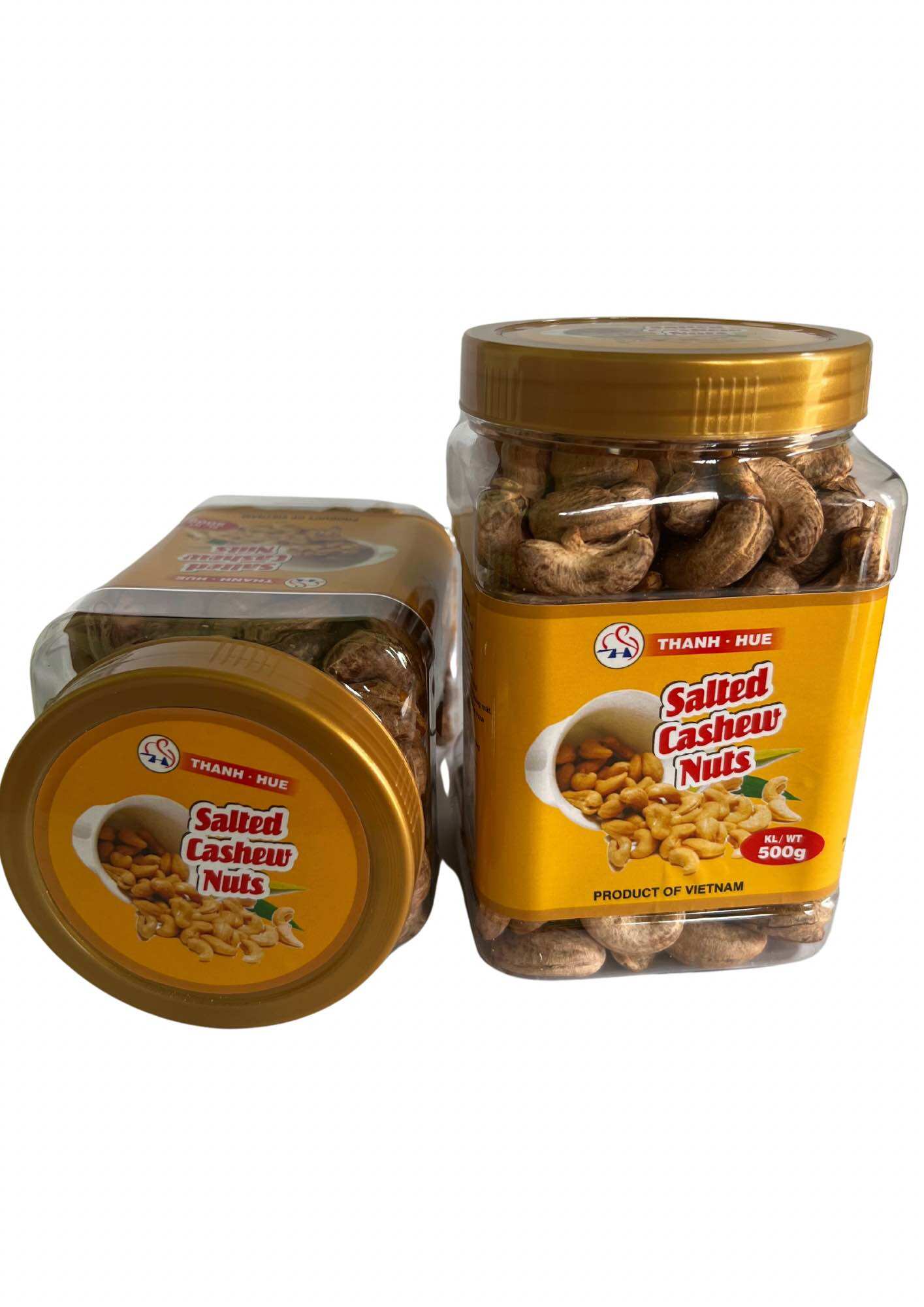 Hũ 500gr hạt điều rang muối Bình Phước
