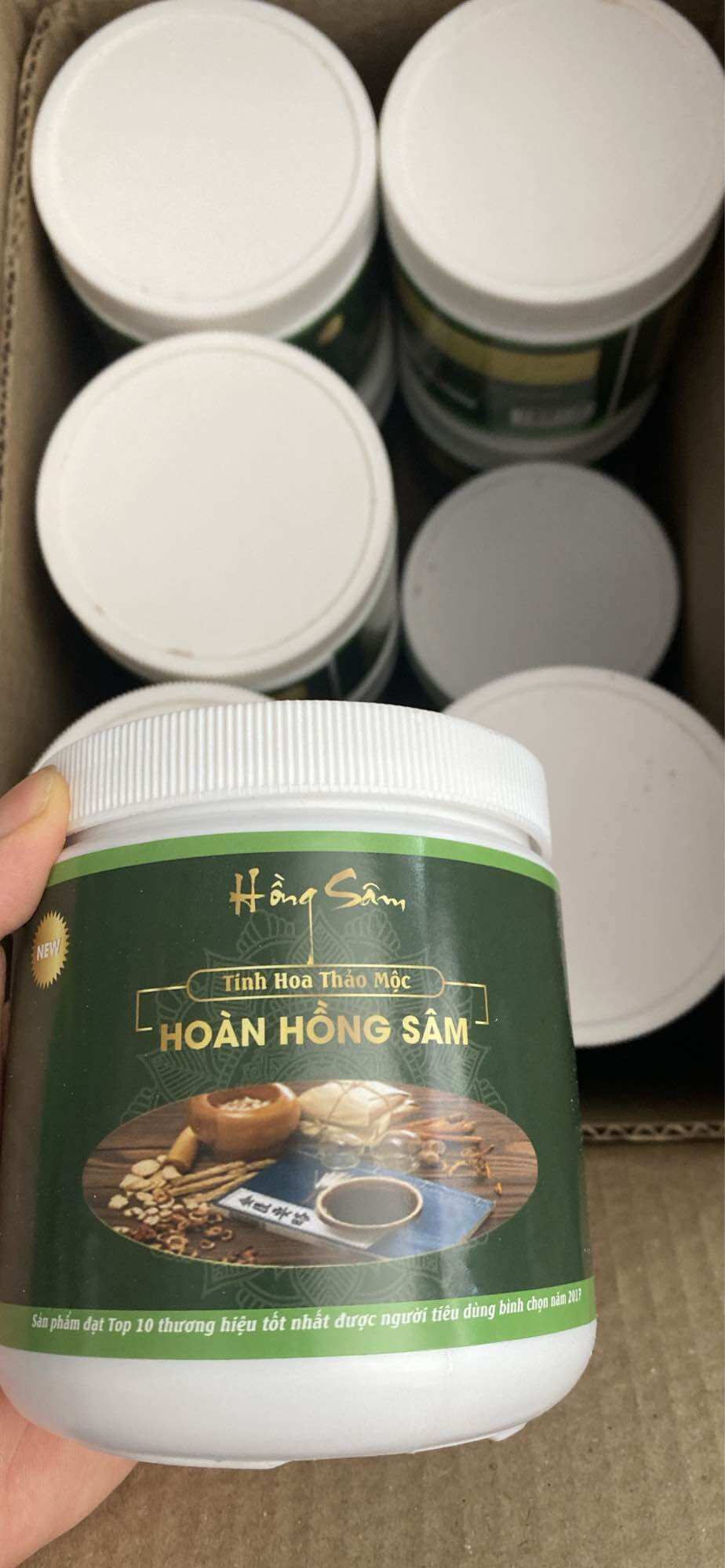 {chính hãng} TĂNG CÂN HỒNG SÂM viên bé