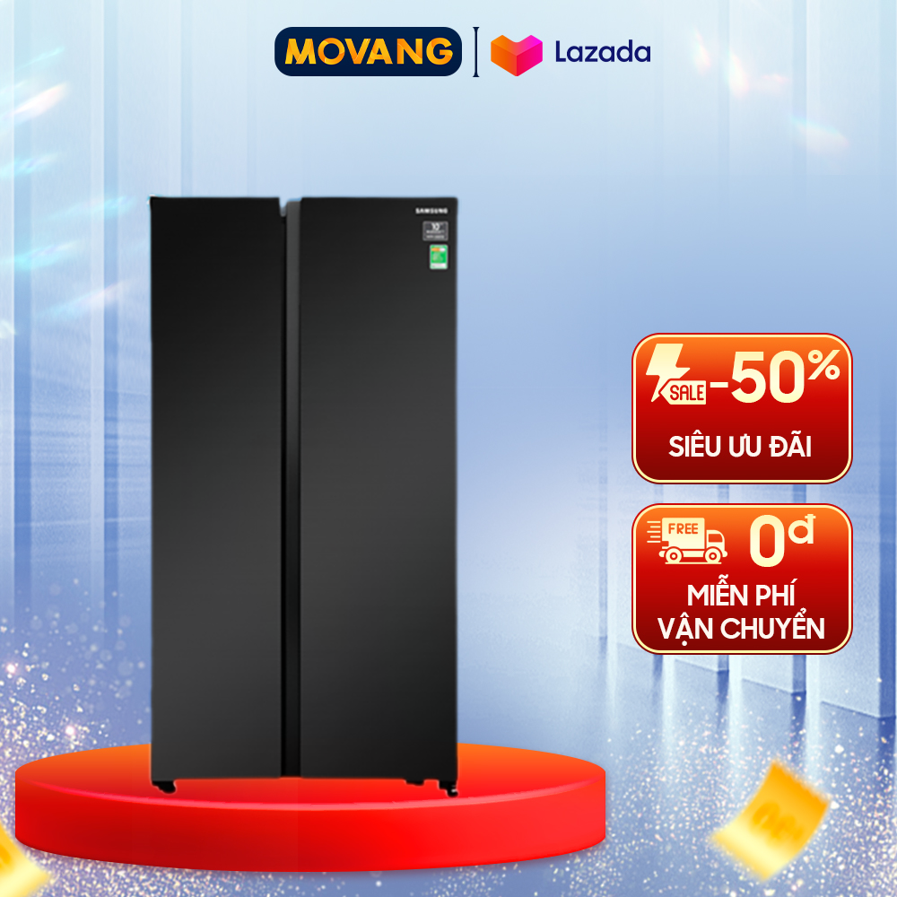 - tủ lạnh samsung inverter 647 lít rs62r5001b4/sv