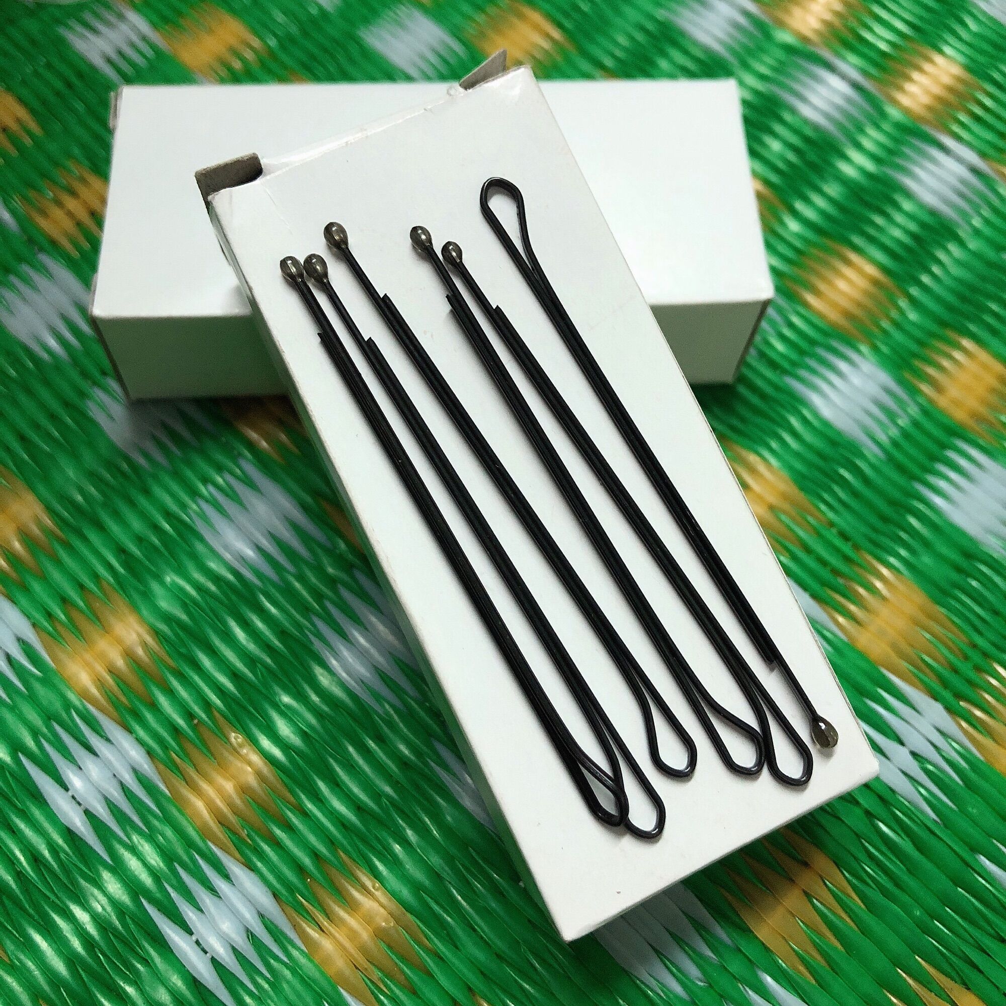 2 hộp ghim tăm đầu tròn