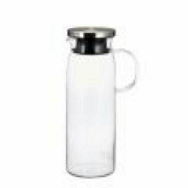 Bình nước thủy tinh Iwaki 1L có quai