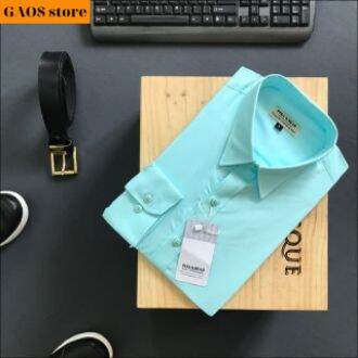 Áo sơmi nam công sở (tay dài không túi)