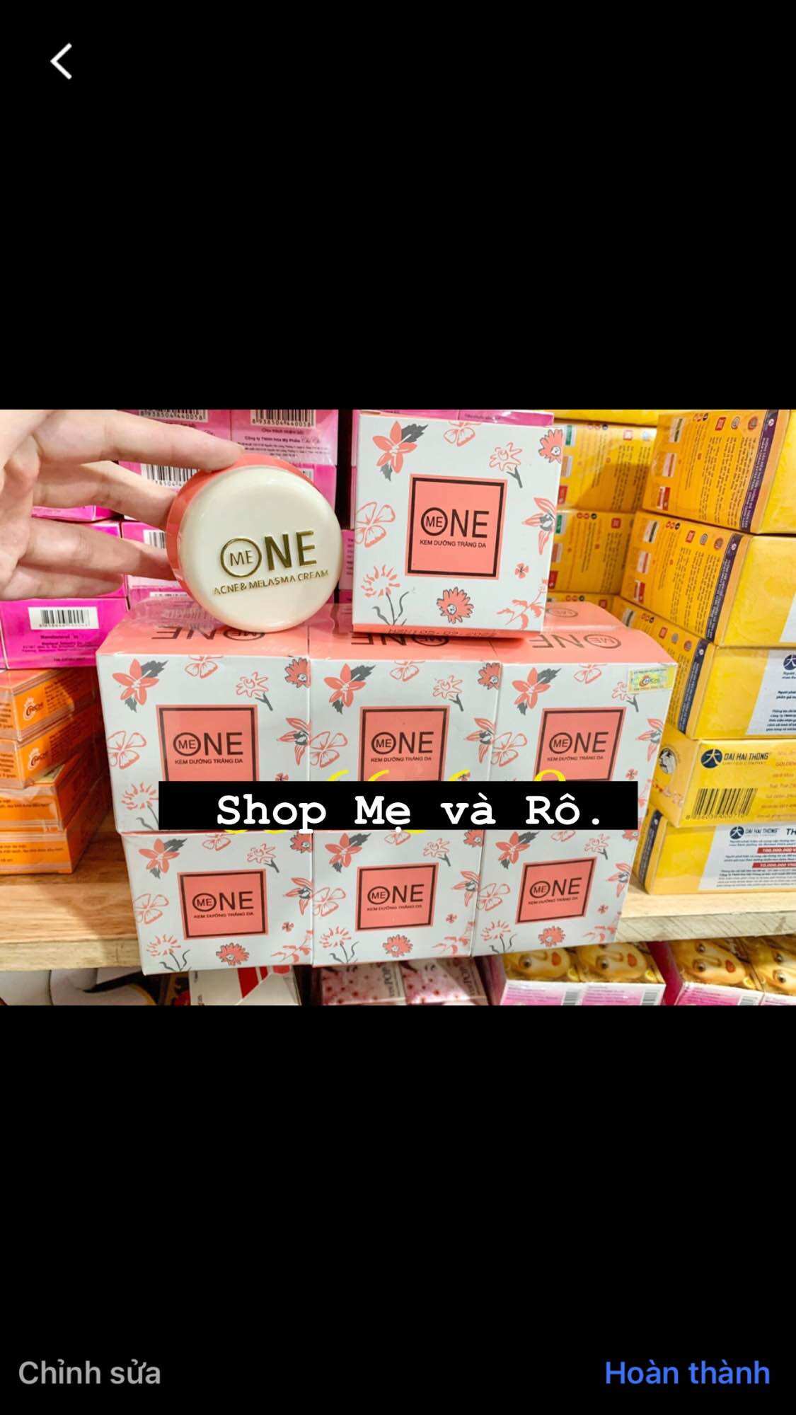 Sỉ lố 12h kem one me hủ 20g