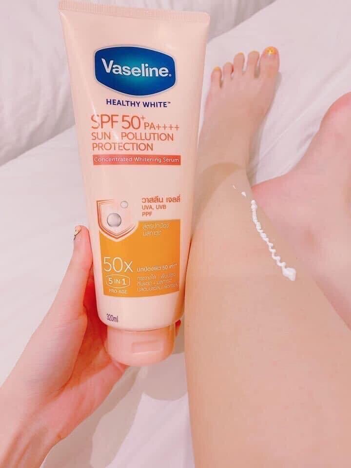 KEM DƯỠNG DA CHỐNG NẮNG VASELINE SPF 50++ THÁI LAN