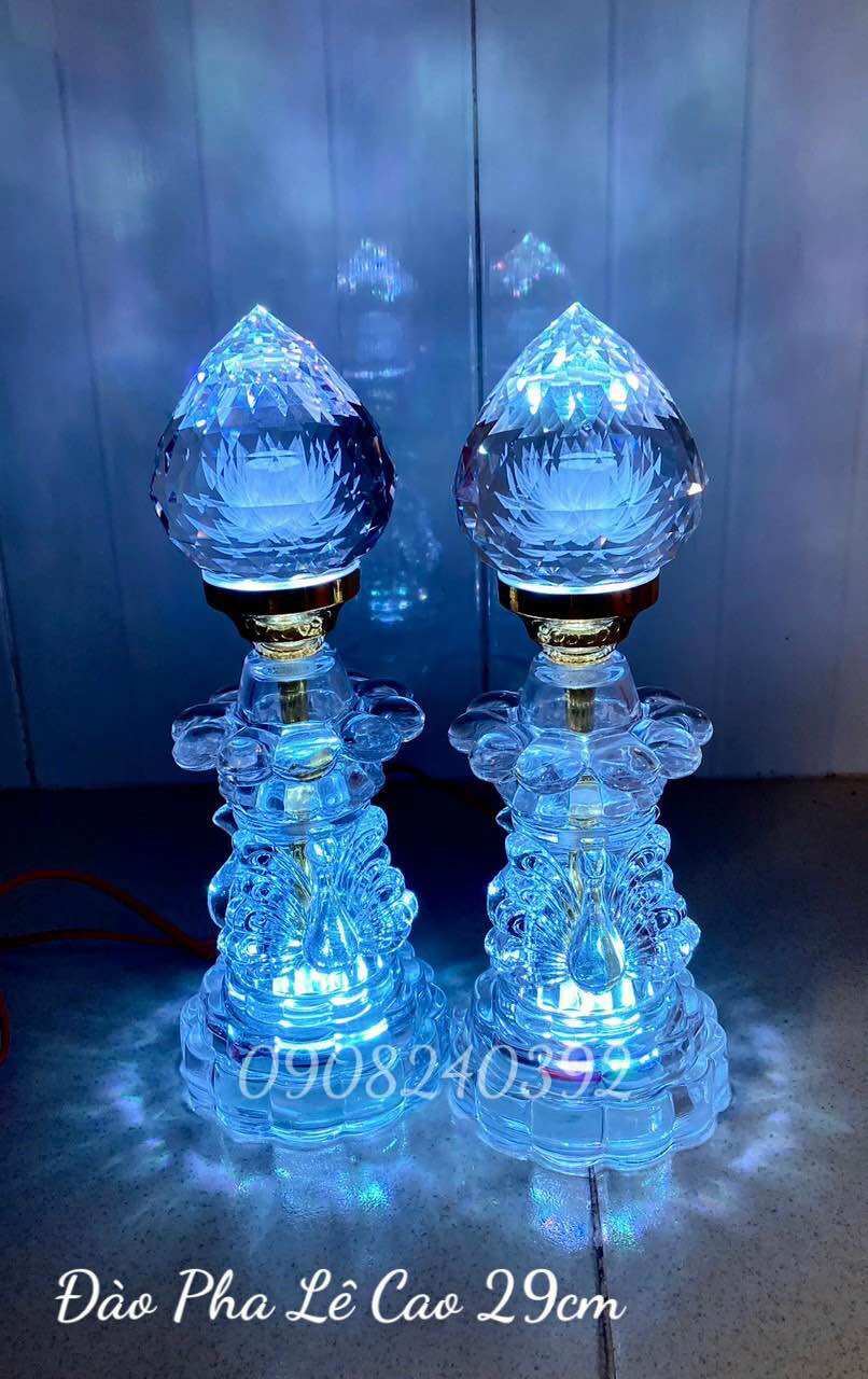 ✨ ĐÈN ĐÀO PHA LÊ CAO CẤP CAO 29Cm