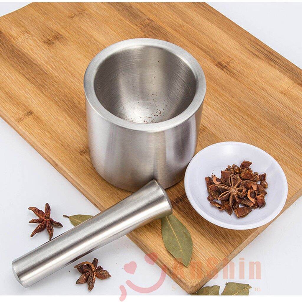 Bộ chày và cối inox 304 kháng khuẩn chống han gỉ, nấm mốc